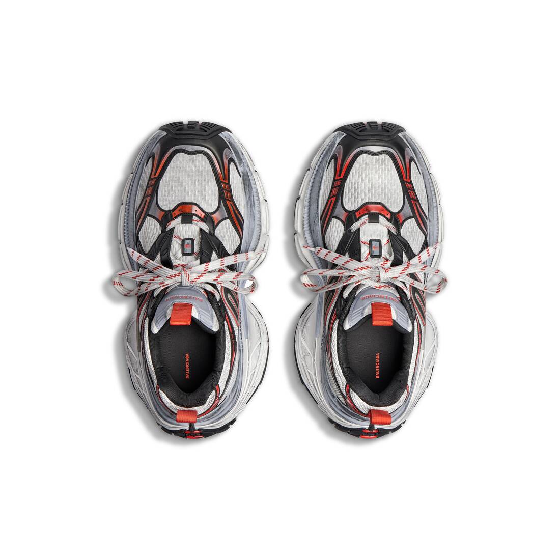 Men’s 10xl Sneaker in Grey/white/red - Image 6